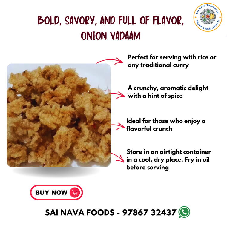 Onion Vadam - 250gms