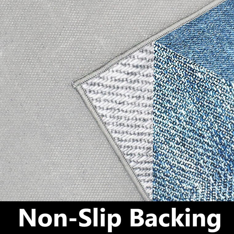 Multi Printed Carpet Rug Runner and Carpets for Bedroom/Living Area