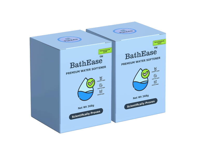 BathEase Premium Water Softener Box of 2 (16 Sachets)