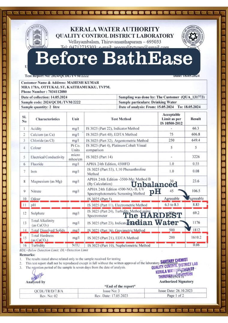 BathEase Premium Water Softener Box of 2 (16 Sachets)