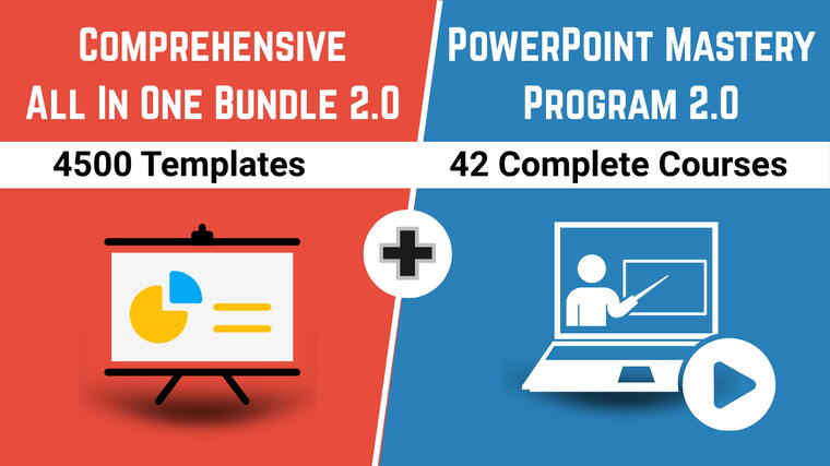 COMBO Comprehensive Templates Bundle and PowerPoint Mastery Training Program