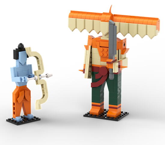 Rama Ravana Building Set