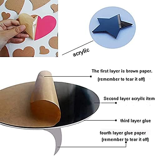 Home Wall Decor Letter Signs Acrylic Mirror Wall Stickers 