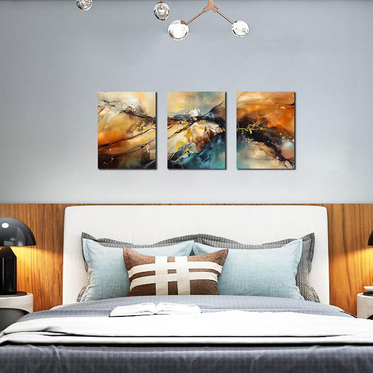 Abstract Canvas Wall Art for Living Room