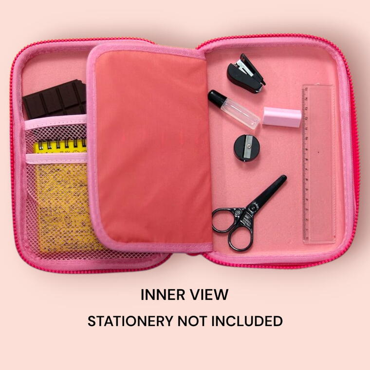 PENCIL CASE/POUCH - UNICORN 3D PRINT