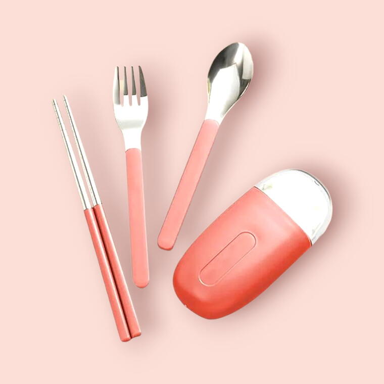 PORTABLE CURLERY MINI SET - PEACH