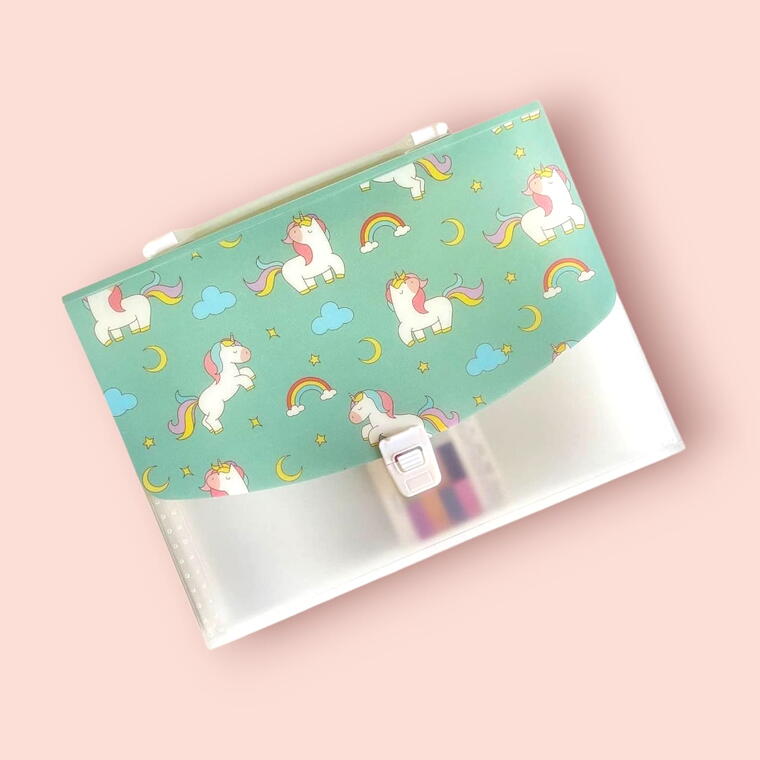 FILE FOLDER DESIGN UNICORN D2- GREEN