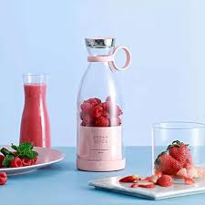 Portable Aesthetic Blender &amp; Juicer with USB charger 