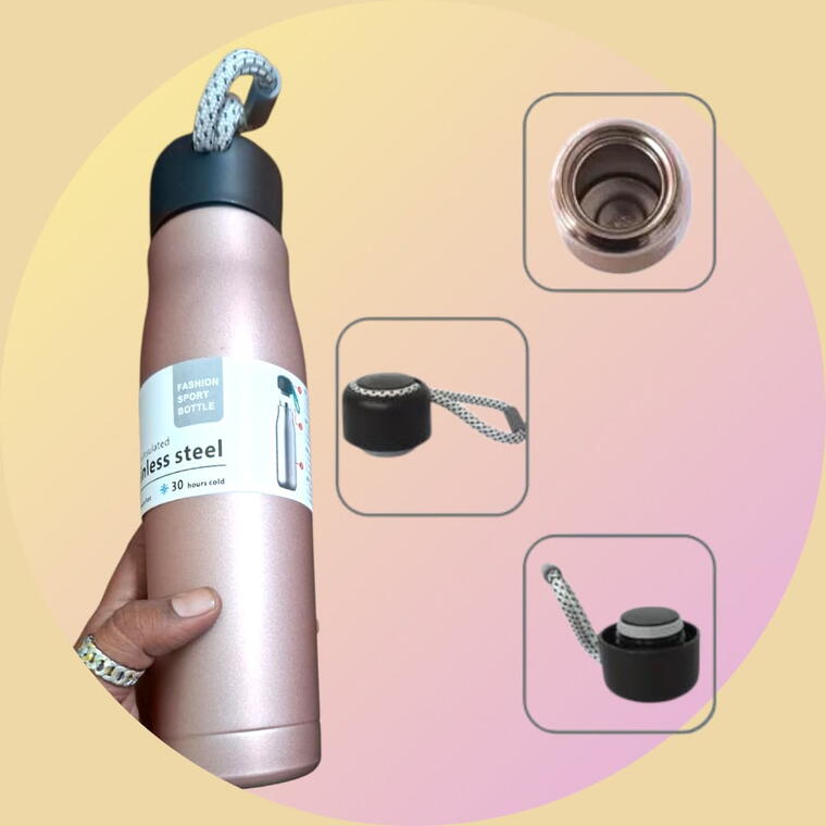 STAINLESS STEEL BOTTLE - PINK