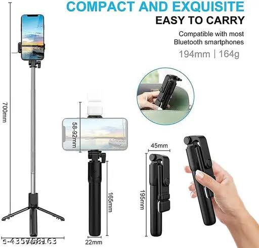 2 in 1 Selfi Stick With Bluetooth 