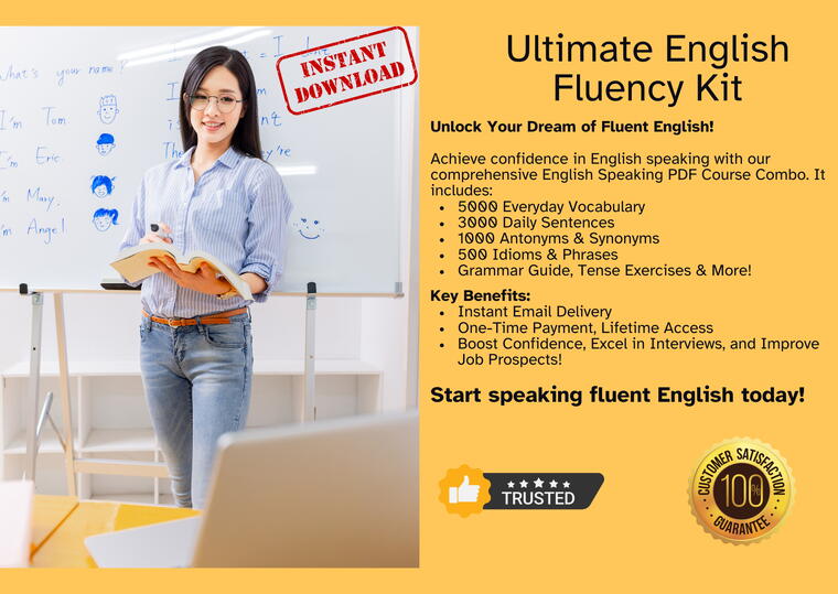 Master English Fluency with the Ultimate English Fluency Kit