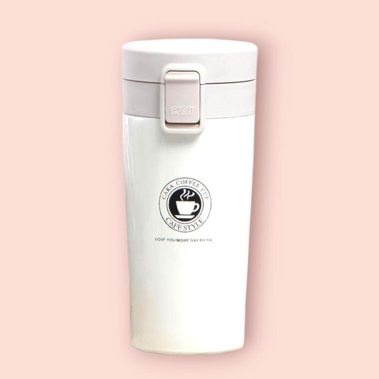 TRAVEL MUG/SIPPER - WHITE
