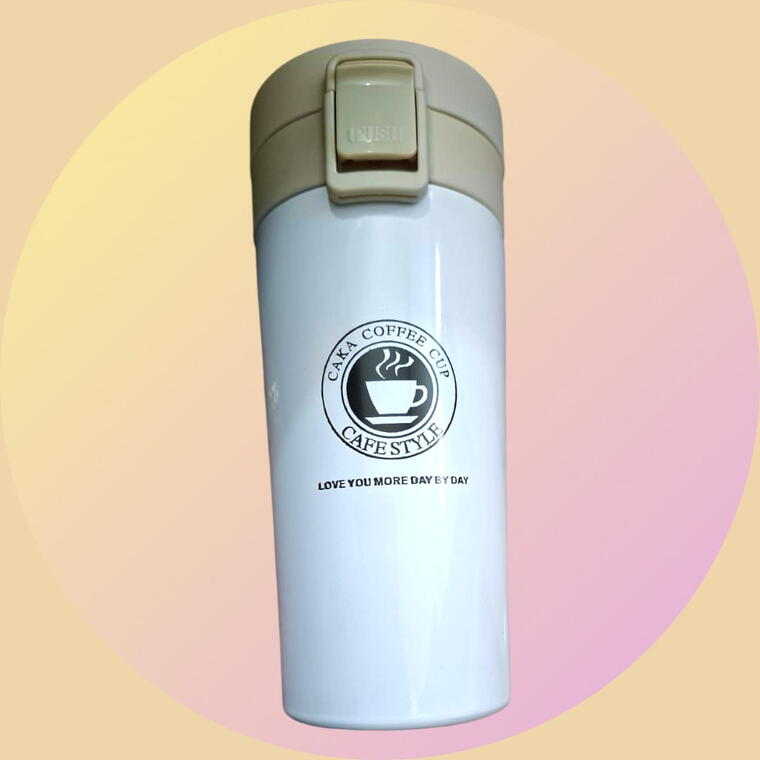 TRAVEL MUG/SIPPER - WHITE