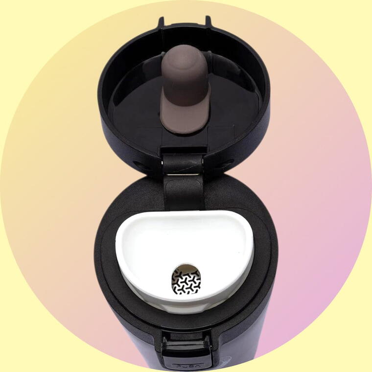 TRAVEL MUG/SIPPER - BLACK