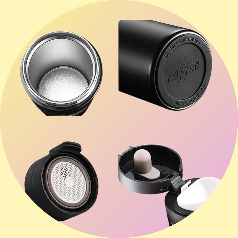 TRAVEL MUG/SIPPER - BLACK