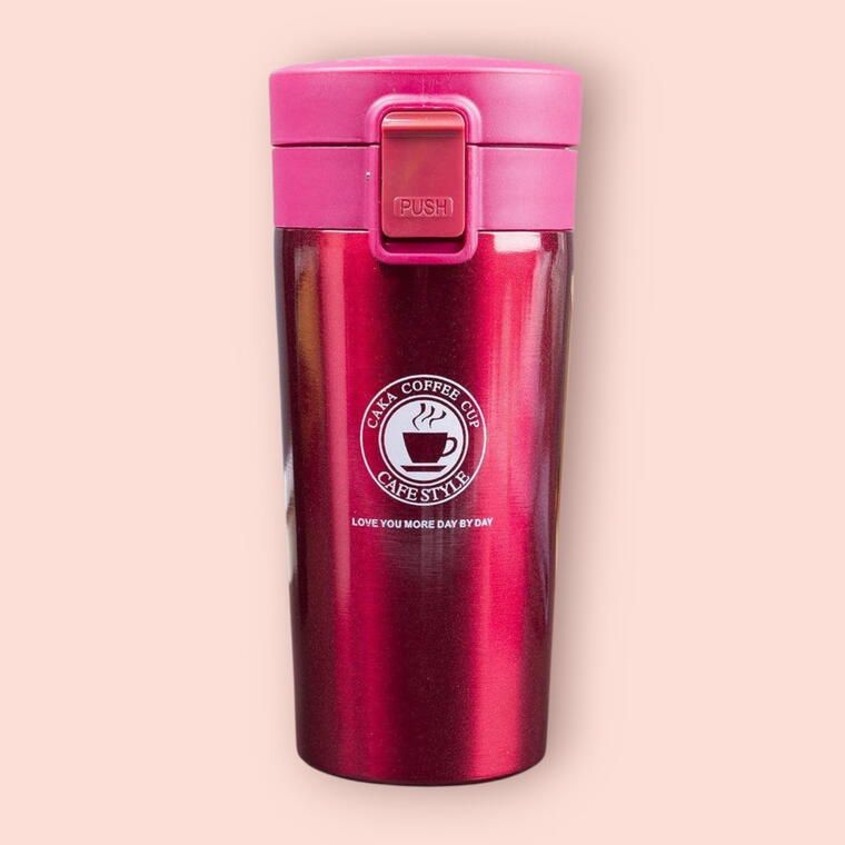 TRAVEL MUG/SIPPER - PINK/MAGENTA