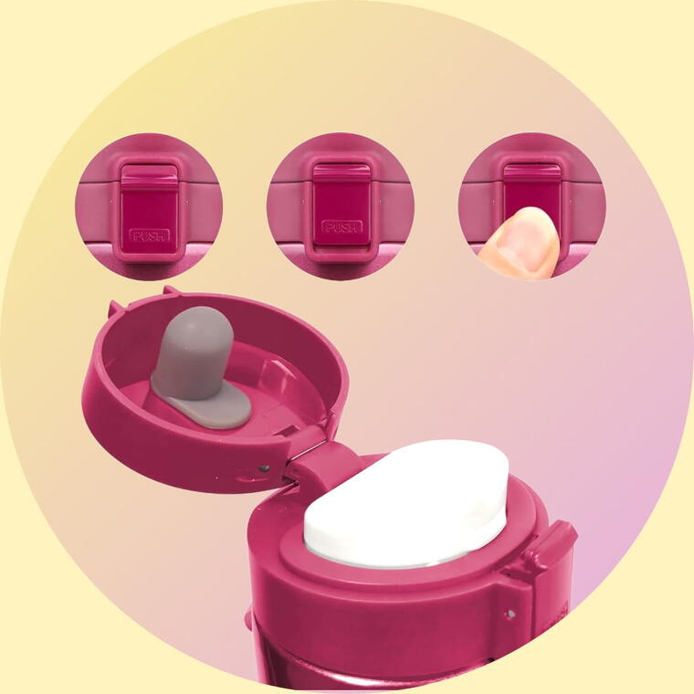 TRAVEL MUG/SIPPER - PINK/MAGENTA