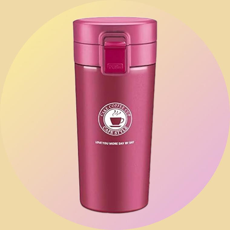 TRAVEL MUG/SIPPER - PINK/MAGENTA