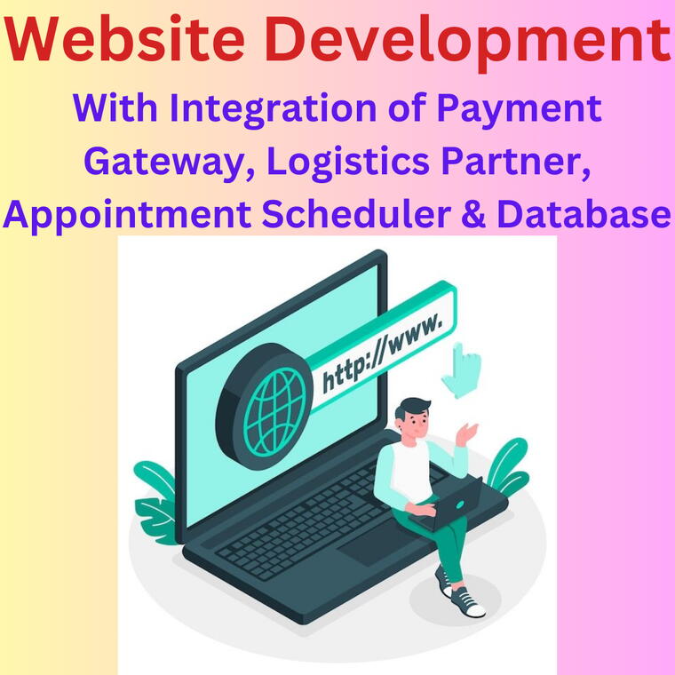 Website Development || with Payment Gateway, Logistics, Appointment, Database