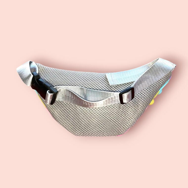 KIDS TRAVEL WAIST BELT BAG - UNICORN SILICONE POP IT