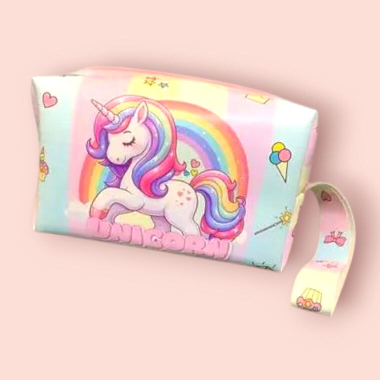 PRINTED MULTIPURPOSE POUCH D3- CARTOON PRINT - PACK OF 1 PIECE