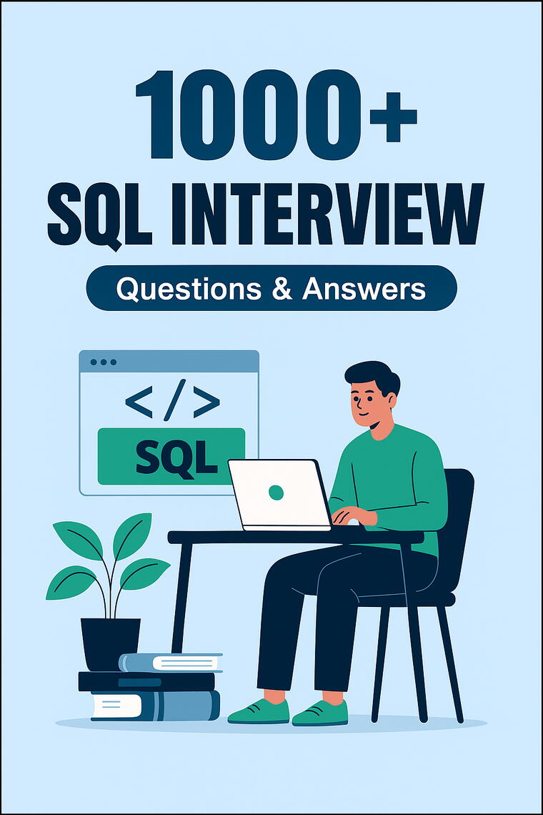 1000+ SQL Interview Questions & Answers Ebook