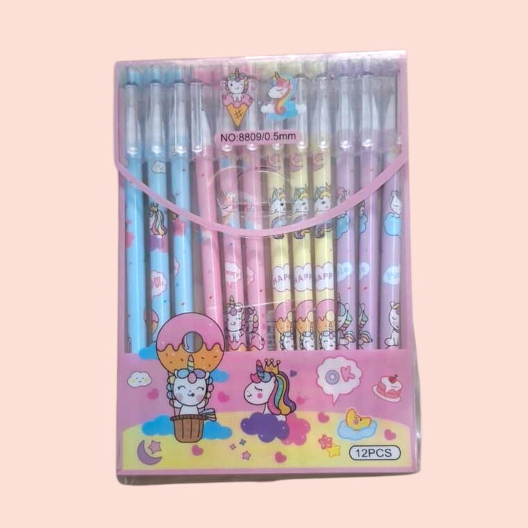ERASABLE PEN D2- UNICORN PRINT - KIDS