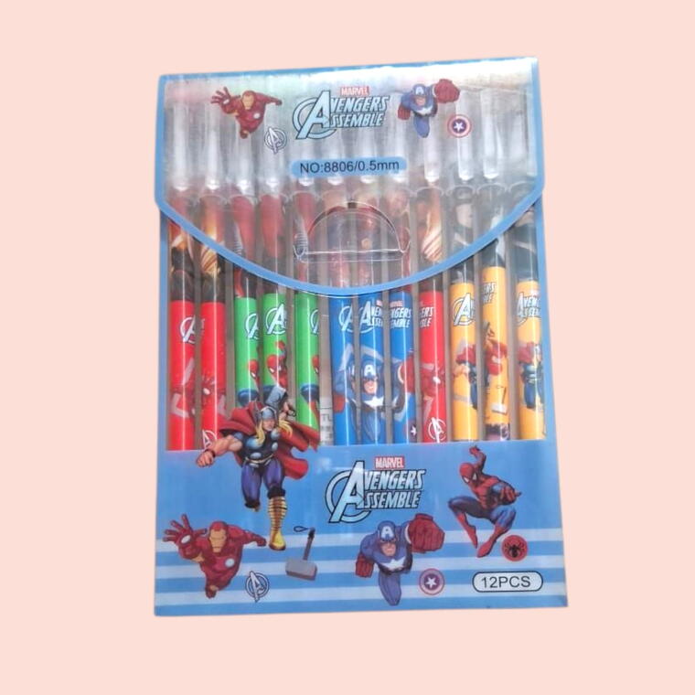 ERASABLE PEN D1- CARTOON PRINT - KIDS