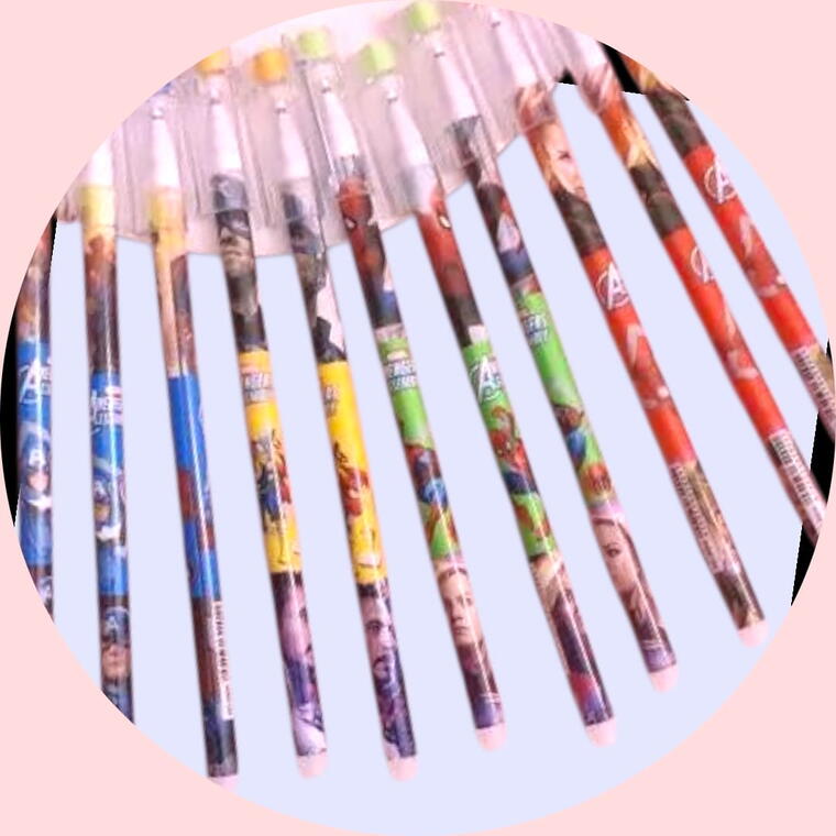 ERASABLE PEN D1- CARTOON PRINT - KIDS