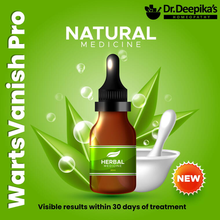 WartsVanish Pro : Visible results in warts within 60 days of treatment