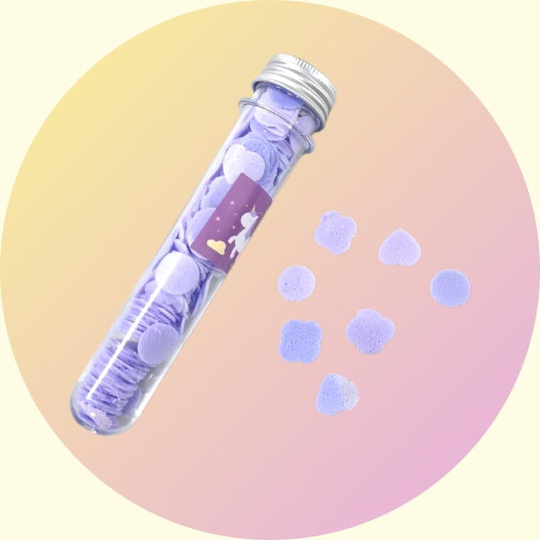 UNIQUE PAPER SOAP - PACK OF 1 PIECES - TUBE SHAPE - RANDOM COLOUR/DESIGN