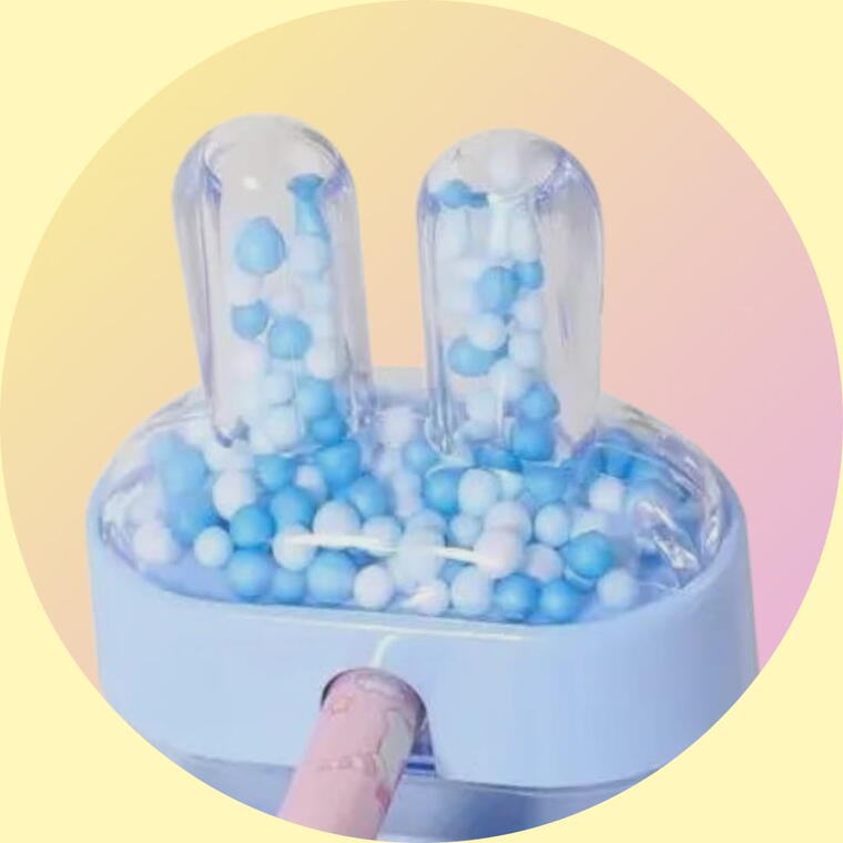 UNIQUE - PENCIL SHARPNER - BUNNY EARS - RANDOM COLOUR - PACK OF 1 PIECES