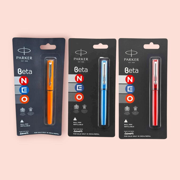 PARKER PEN D3 - BLUE INK - BALL PEN - PACK OF 1 PIECE