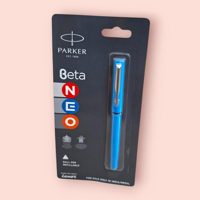 PARKER PEN D2 - BLUE INK - BALL PEN - PACK OF 1 PIECE