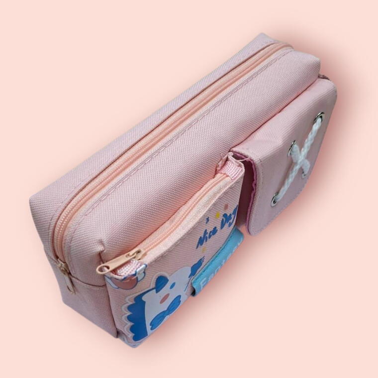 SCHOOL PENCIL POUCH D17- LARGE CAPACITY - PACK OF 1