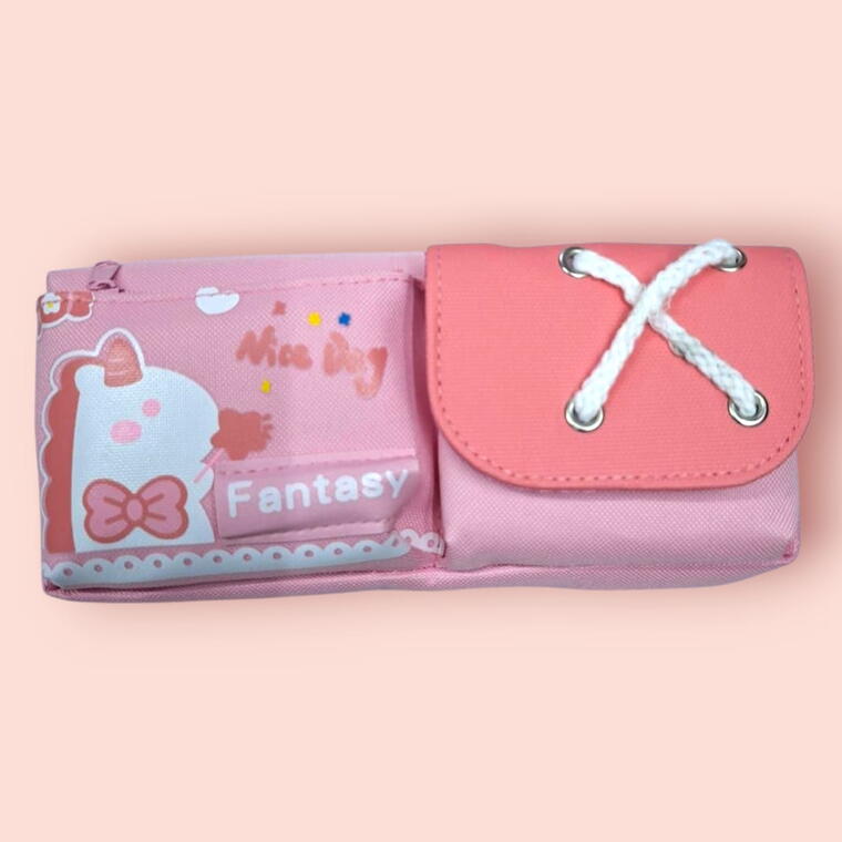 SCHOOL PENCIL POUCH D18- LARGE CAPACITY - PACK OF 1