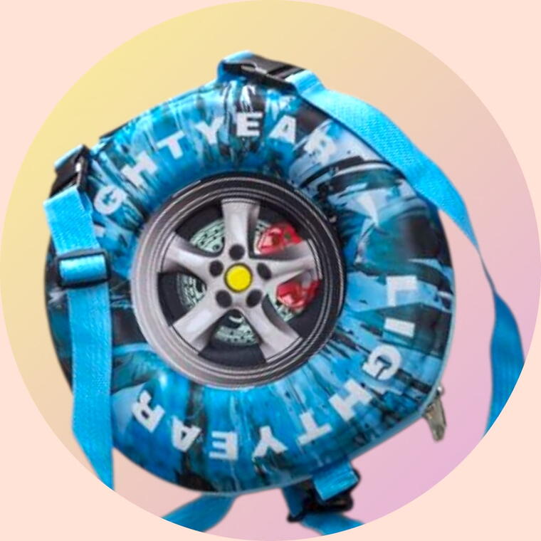 ROUND/TYRE SHAPE BAG D3 - MULTIPURPOSE BAG