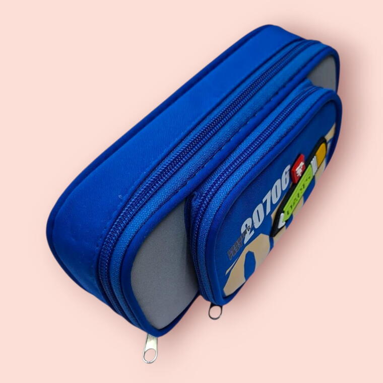 SCHOOL PENCIL POUCH D19- LARGE CAPACITY - PACK OF 1