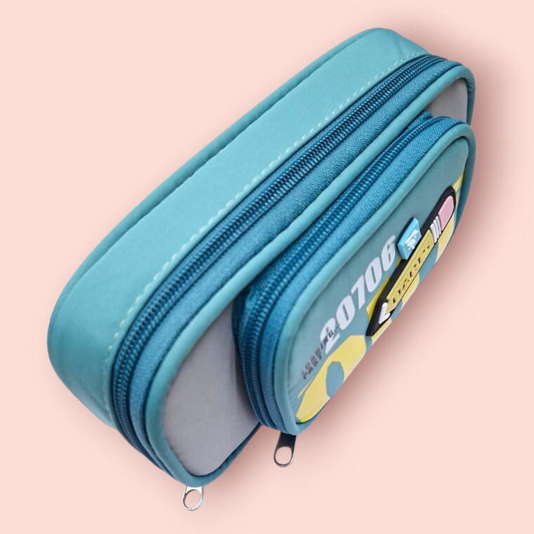 SCHOOL PENCIL POUCH D21- LARGE CAPACITY - PACK OF 1
