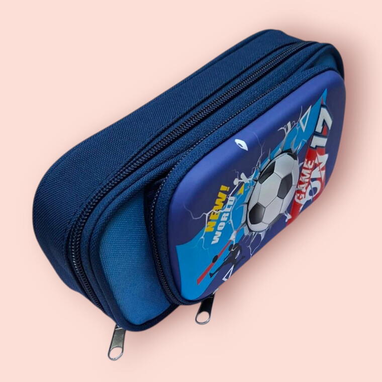 SCHOOL PENCIL POUCH D27- LARGE CAPACITY - PACK OF 1