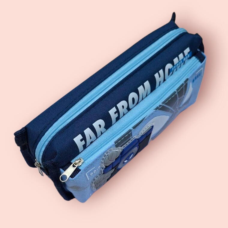 SCHOOL PENCIL POUCH D23- LARGE CAPACITY - PACK OF 1