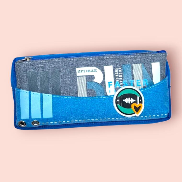 SCHOOL PENCIL POUCH D30- LARGE CAPACITY - PACK OF 1