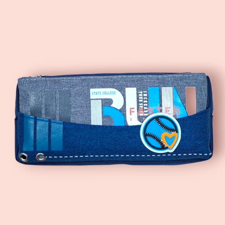 SCHOOL PENCIL POUCH D31- LARGE CAPACITY - PACK OF 1