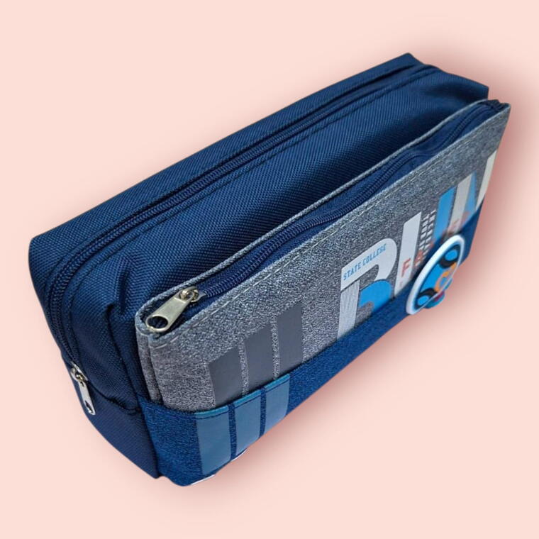 SCHOOL PENCIL POUCH D31- LARGE CAPACITY - PACK OF 1