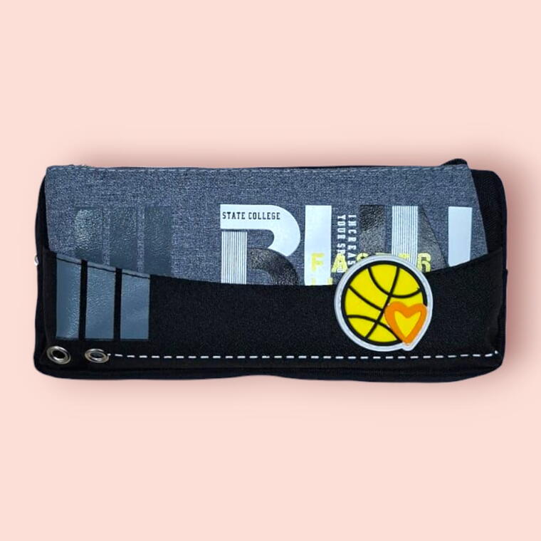 SCHOOL PENCIL POUCH D32- LARGE CAPACITY - PACK OF 1