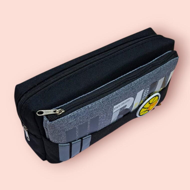 SCHOOL PENCIL POUCH D32- LARGE CAPACITY - PACK OF 1