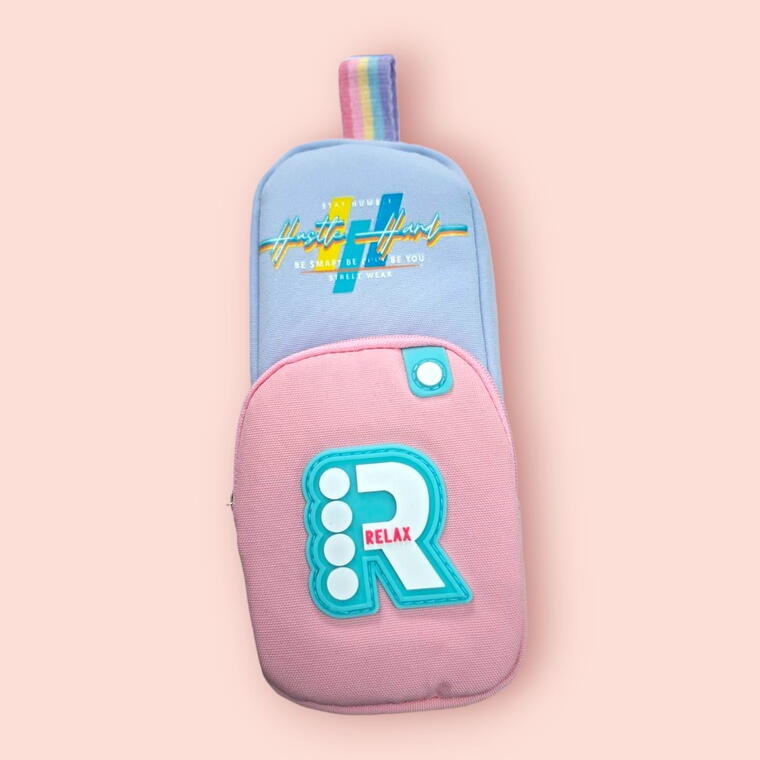 SCHOOL PENCIL POUCH D5 - LARGE CAPACITY - PACK OF 1.