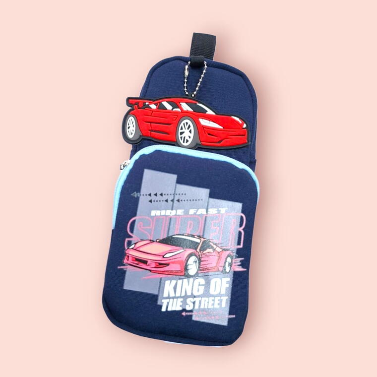 SCHOOL PENCIL POUCH D7 - LARGE CAPACITY - PACK OF 1.