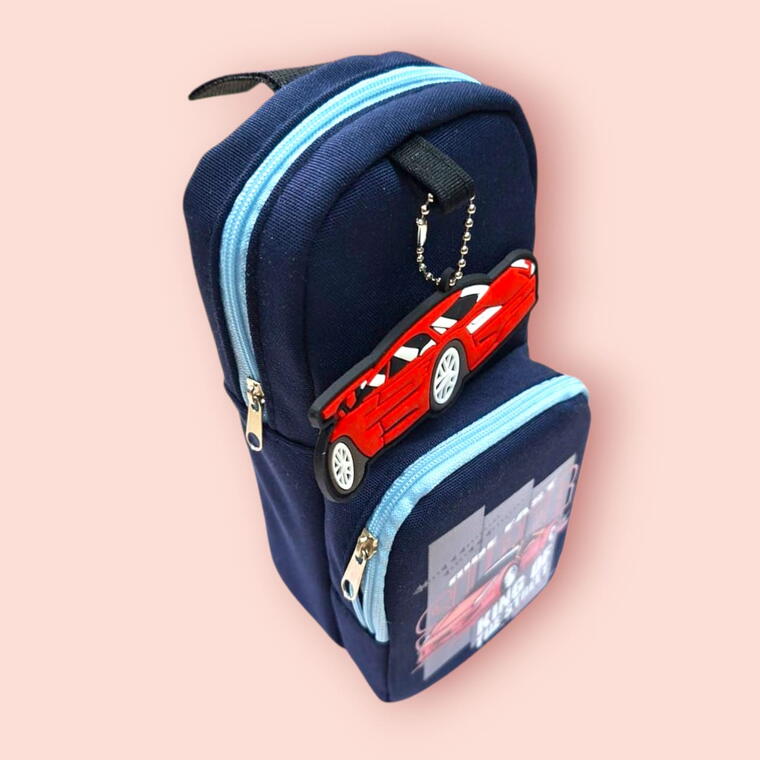 SCHOOL PENCIL POUCH D7 - LARGE CAPACITY - PACK OF 1.