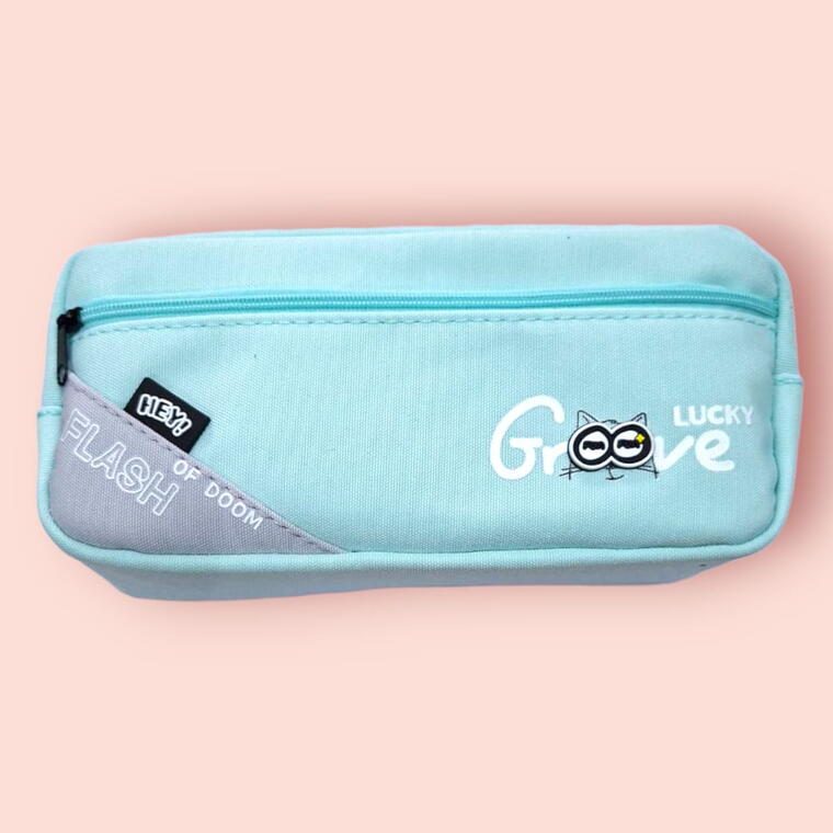 SCHOOL PENCIL POUCH D8 - LARGE CAPACITY - PACK OF 1.